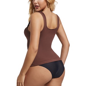 Nouvelle Arrivée 2026 – Débardeur Noir Tricoté à Col Rond pour Femme, Décontracté, Sans Manches, Respirant, en Mélange Coton Spandex - Product Image 4