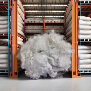 Fibre de polyester creuse sèche 7D HD blanche de qualité supérieure de Vikohasan pour le rembourrage de jouets, oreillers, couvertures, coussins et édredons - Product Image 1