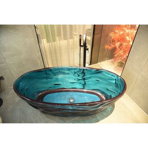 Catégorie de produit Baignoire de trempage à surface solide autoportante blanc mat de 67 pouces 25S51-17PS - Product Image 4