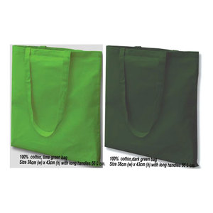 100% Cotton Customizable Shopping <b>Bag</b> with <b>Long</b> Handles Durable Eco-Friendly Reusable Shoulder Carry Tote <b>Bag</b> Multiple Geometric - Product Image 2