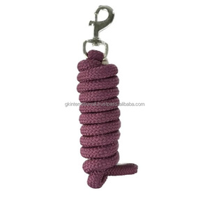 Cuerda de plomo de caballo de algodón hecha a mano a medida en muchos colores y tamaños personalizados disponibles a precio de fábrica al por mayor - Product Image 2