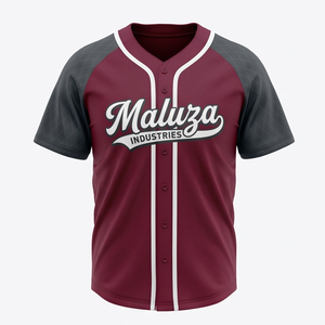 Premium Custom <b>Heat</b>-Transfer Printed Baseball Uniform Set Tackle Twill Embroidery Jersey Double <b>Seat</b> Match Pants Anti-Bacterial - Product Image 1