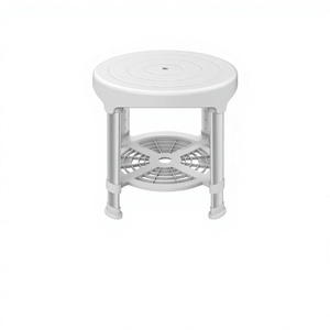 KS Shower <b>Stool</b> Waterproof Non Slip <b>Bathroom</b> Safety Equipment - Product Image 2