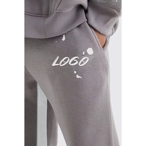 Pantalones Deportivos Unisex Personalizados, Corte Acampanado, Cintura Media, Lona de Poliéster Ligera, Impermeables, Transpirables, de Secado Rápido, para Senderismo al Aire Libre - Product Image 3