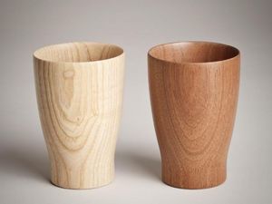 Mug en bois rustique fait main, tasse à café en bois massif naturel, vaisselle écologique pour le thé, le café, la bière, le jus - Product Image 2