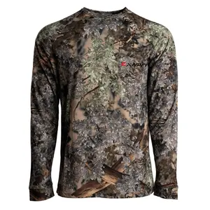 Performance Long Sleeve Clothing Anti Uv Hunting Shirts Good Quality Hot Selling Unisex Hunting T-shirts Supplier