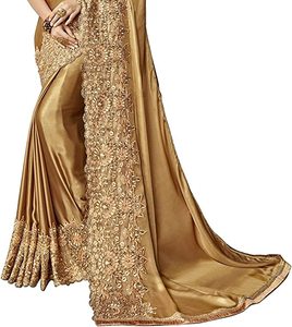 Sari elegante para mujer, ideal para bodas, recepciones, festivales, celebraciones, ocasiones étnicas tradicionales, con un look de diseñador a la moda. - Product Image 6