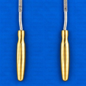 Lot de 2 instruments de dissection mammaire transaxillaire Agris Dingman (gauche et droit) en acier inoxydable pour chirurgie plastique, manuels - Product Image 3