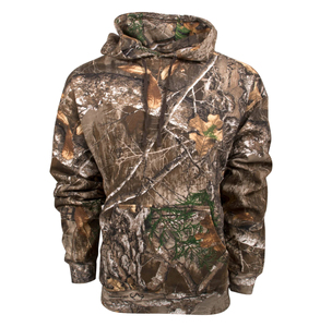 Sweat-shirt à capuche camouflage pour homme, doublé polaire, pull-over, camouflage woodland, vêtements de chasse en plein air, vente en gros B2B - Product Image 2