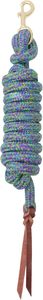 Custom Eco-friendly <b>Nylon</b> Horse Lead Rope Brass Snap <b>Hook</b> High Quality for Equestrian Tack Shops Horse Training Facilities - Product Image 2