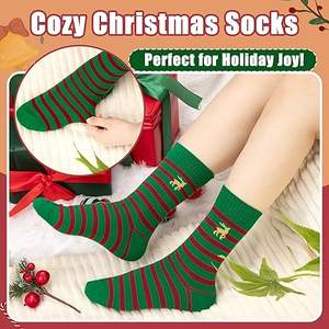 Calcetines Casuales de Invierno para Hombre de Primera Calidad, Transpirables, Cómodos, de Punto, con Spandex/Nylon, Resistentes a Desgarros, Personalizables OEM - Product Image 5