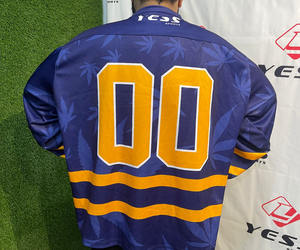 Ropa Deportiva, Jersey de Hockey Personalizado con Número, 100% Poliéster, Jersey de Hockey sobre Hielo Impreso Personalizado, Transpirable - Product Image 4