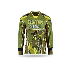 Maillot de paintball personnalisé 100% polyester avec protection rembourrée, personnalisable, vente en gros, conçu pour les événements et scénarios de match. - Product Image 3