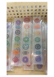 Vente en gros de bâtons de sélénite naturelle de haute qualité, 7 chakras, cristal de guérison, pierre précieuse en quartz - Product Image 2