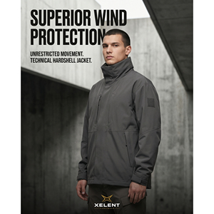Chaqueta Cortavientos de Punto Personalizada, Plegable, con Bloques de Color, Ligera, Impermeable, Transpirable, con Tejido con Memoria, Estilo Casual - Product Image 5