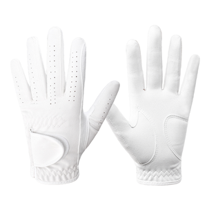 Top Trending Genuine Leather Golf Gloves Durable Breathable Waterproof UV Protection Best Quality Ultra Soft Touch Men - Product Image 4