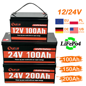 100ah 12V Batería de iones de litio 24V 300ah Lifepo4 Batería para todo en 1 Sistema de almacenamiento de energía en el hogar - Product Image 1