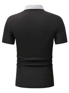 Camiseta Polo de Alta Calidad 2026, Camiseta Polo Deportiva Lisa, Logotipo Bordado Personalizado, Camiseta Polo de Golf 100% Poliéster para Hombre - Product Image 2