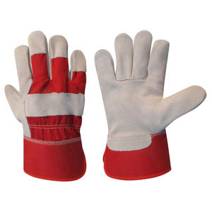 Gants de travail unisexes en cuir de vachette pleine fleur, haute qualité, pour l'hiver et l'extérieur, compatibles écran tactile, personnalisables pour hommes et femmes, prix de gros - Product Image 4