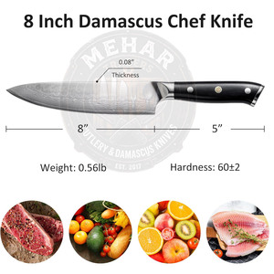 Oem Service Latest Style Damascus Knifes Light Weight Damascus Knifes <b>Hand</b> <b>Tools</b> Damascus Knifes - Product Image 3