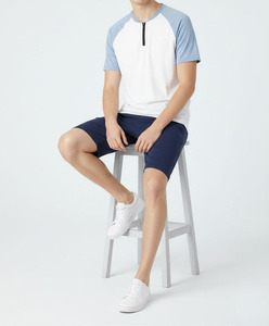 Camiseta Deportiva Personalizada Hecha en Pakistán de Alta Calidad, Manga Regular Holgada, 100% Algodón, Cuello con Cremallera, Corte Ligero - Product Image 6