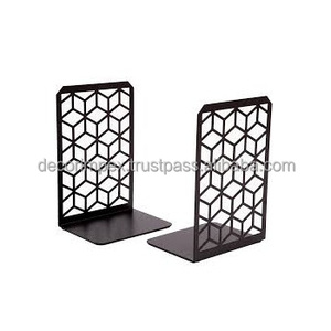 ที่คั่นหนังสือตกแต่งอย่างดีโดยเฉพาะของหนักชุดสีดำ2ชิ้นดูเรียบสำหรับตกแต่งบ้าน - Product Image 1