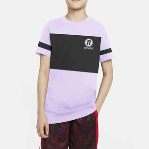 เสื้อยืดเด็กผู้ชายแฟชั่นใหม่ทันสมัยคุณภาพสูงระบายอากาศได้ดีผ้าฝ้าย 100% - Product Image 1