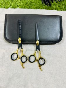 Professional Sharp Stainless Steel 6 Inch Hairdressing <b>Shears</b> Barber Thinning Hair Cutting Scissors Kit for Hair Salon - Product Image 4