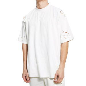 Camisetas de Manga Corta para Hombre, Estilo Casual, Nueva Colección, Logotipo de Marca Personalizado, 100% Algodón Transpirable - Product Image 1