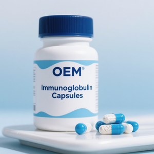 EM 면역글로불린 캡슐 소 초유(락톤페린 함유) 장 건강 및 면역 지원 호르몬 및 항생제 무첨가 - Product Image 2