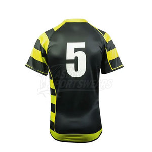 ชุดรักบี้เนื้อผ้านุ่มสบายสำหรับการฝึกซ้อมและออกกำลังกายประจำวัน ชุดรักบี้สีตัดกัน - Product Image 6