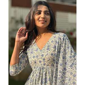 Dupatta ผ้าฝ้ายพิมพ์ลายคอล - Product Image 5