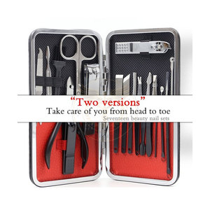 Stainless Steel <b>Nail</b> Care Manicure Pedicure <b>Kit</b> Grooming Tool Set for Salon Travel and Home Use Wholesale Made in Pakistan - Product Image 6