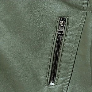 OEM New Arrival Genuine Men Leather Winter Jacket Premium Quality Lightweight Men Leather Jacket For Casual Wear - Product Image 5