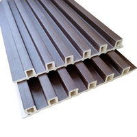 Paneles de Pared de PVC Acanalados Modernos |   Revestimiento Ecológico, Impermeable, Ignífugo e Insonorizante para Entretenimiento Doméstico Residencial