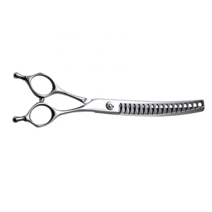 กรรไกรตัดผมบางสำหรับร้านเสริมสวยเยอรมันทำผมเหล็กกรรไกรผอมบางพร้อมสกรูแบบถอดได้ - Product Image 3