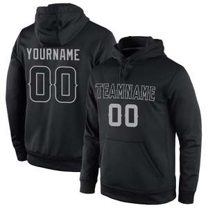 เสื้อฮู้ดทีมกีฬาแบบกำหนดเอง ปักชื่อ เบอร์ โลโก้ เสื้อสเวตเชิ้ตแบบสวมหัว ขายส่ง ผู้ผลิต OEM ODM - Product Image 1