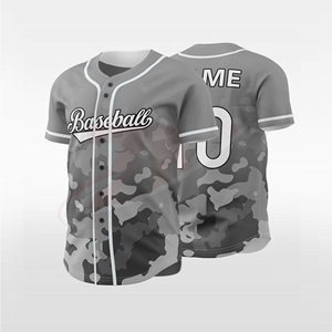 Maillot de baseball OEM pour équipe, vêtements de sport professionnels pour sports de compétition, maillot d'entraînement de baseball respirant et à séchage rapide - Product Image 1
