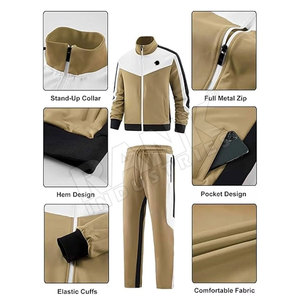 Chaquetas Deportivas Cálidas para Hombre, Traje Deportivo, Pantalones Deportivos de Alta Elasticidad, Ropa Deportiva de Compresión para Hombre, Ropa Deportiva para Gimnasio y Fitness - Product Image 2