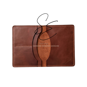 Handcrafted Floral Carved Leather Passport Cover Travel <b>Document</b> <b>Holder</b> for Men and Women Brown Leather Case with Card Organizer - Product Image 5