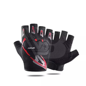 Gants de cyclisme unisexes pour vélos, motos et VTT - Design demi-doigts écologique et sûr, en polyester de haute qualité - Product Image 3