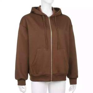 Mens <b>Zip</b> Up Hoodie Cotton Fleece Full Zipper Sweatshirt Soft Warm Adjustable <b>Hood</b> Casual Everyday Wear - Product Image 3