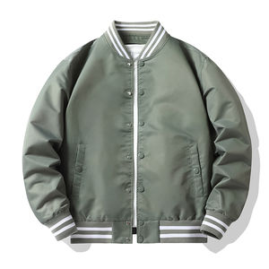 Chaqueta Bomber de Invierno Personalizada con Capucha Antibacteriana para Hombre, Lona con Bordado, Exterior de Algodón, Forro de Poliéster 2026 - Product Image 2