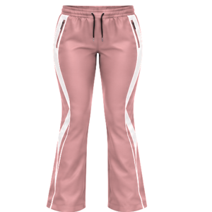 Conjunto Deportivo de Dos Piezas para Mujer, Chaqueta con Capucha y Cierre Completo y Pantalones Deportivos de Corte Bootcut con Cintura Ajustable para Deportes al Aire Libre - Product Image 3