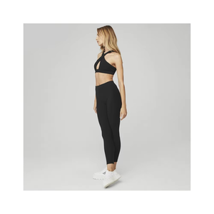 Conjunto de Yoga sin Tirantes con Cuello Alto para Mujer, Ecológico, Antibacterial, de Secado Rápido y Transpirable, 1 Pieza - Product Image 2