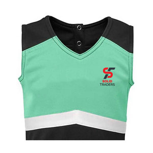 Uniforme de cheerleading pour équipes scolaires, modèle le plus vendu, en matière douce, coupe élégante, haute élasticité - Product Image 6