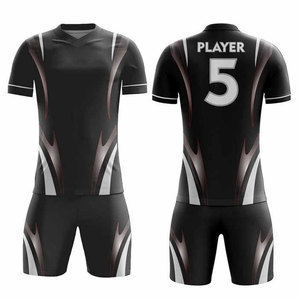 Customized Printing Logo <b>Soccer</b> Team Wear Sports Jersey Quick Dry <b>Soccer</b> Uniform Designs Blue Football Jersey <b>Soccer</b> Jersey Set - Product Image 1