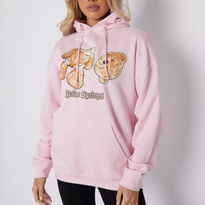 OEM DTG Women's <b>Custom</b> Graphic Hoodie Polyester/Cotton Casual Style Pullover Personalized Print Streetwear Hooded Top Fashion - Product Image 1