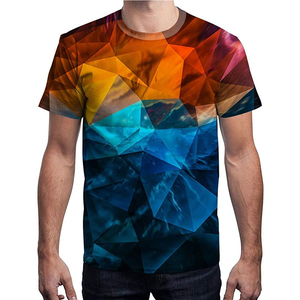 Solid Color Premium Quality Men Sublimation T-shirt Premium Quality Ringer Best Selling Oversized Sublimation Men T-shirt - Product Image 3