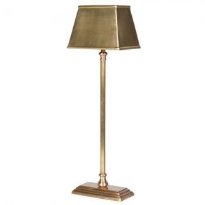 Premium Decorative Metal <b>Table</b> <b>Lamp</b> with Perforated Shade and Crystal Glass Orb <b>Base</b> for Bedroom & Living Room - Product Image 1
